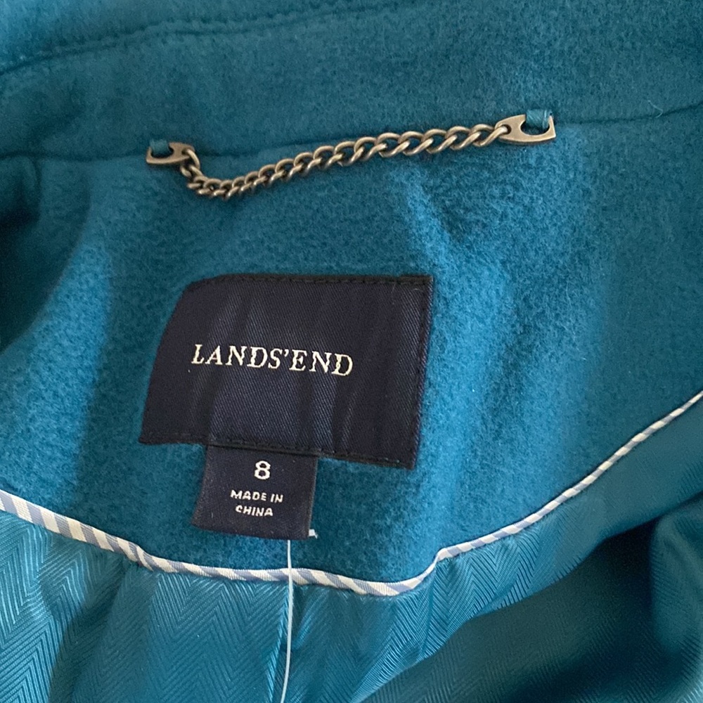 LANDS END WOOL BLEND COAT - Picture 15 of 16